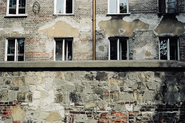 Remuh Cemetery Wall, Kazimierz, Krakow, Poland, 2006